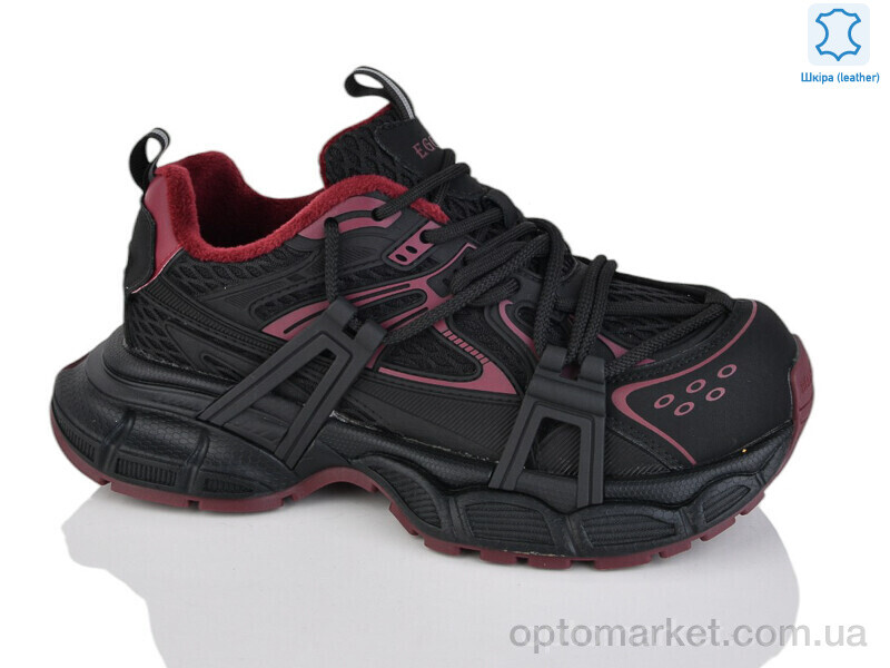 Купить Кросівки жіночі WDP1890-1 Egga чорний, фото 1