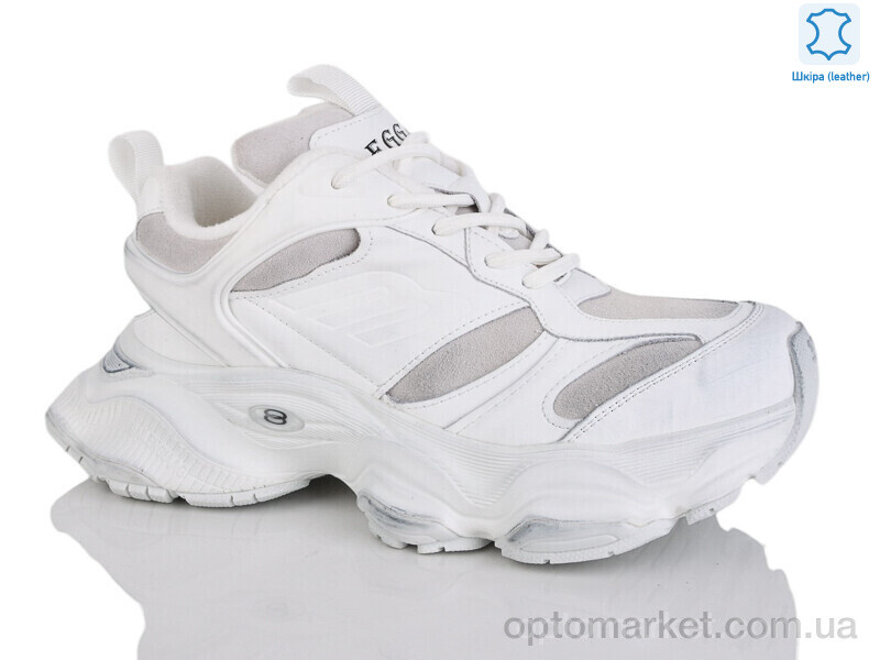 Купить Кросівки жіночі WDP1898-26 Egga білий, фото 1