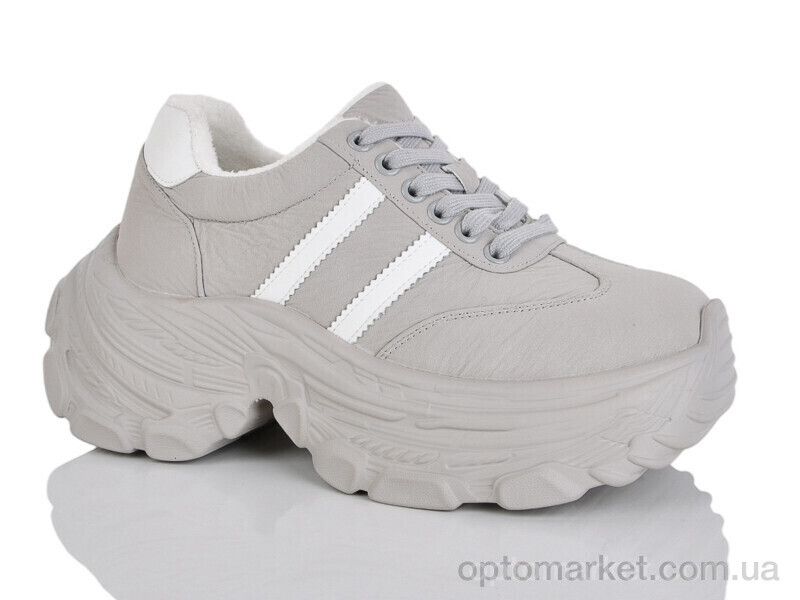 Купить Кросівки жіночі WDP1902-9 Egga сірий, фото 1