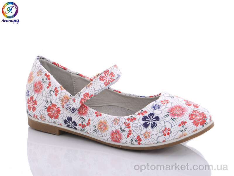 Купить Туфлі дитячі WE84-12 Леопард білий, фото 1