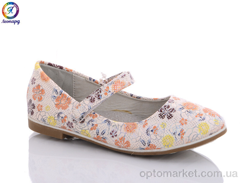 Купить Туфлі дитячі WE84-7 Леопард білий, фото 1