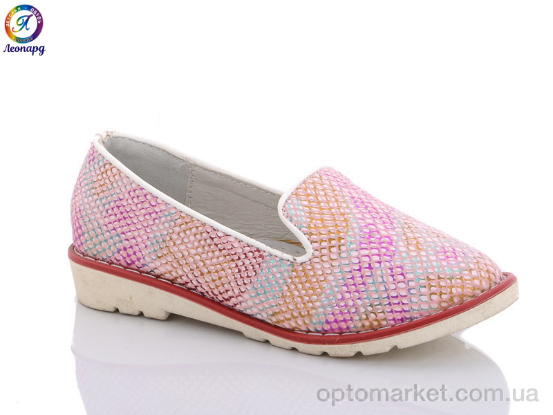 Купить Туфлі дитячі WE91-6 Леопард рожевий, фото 1