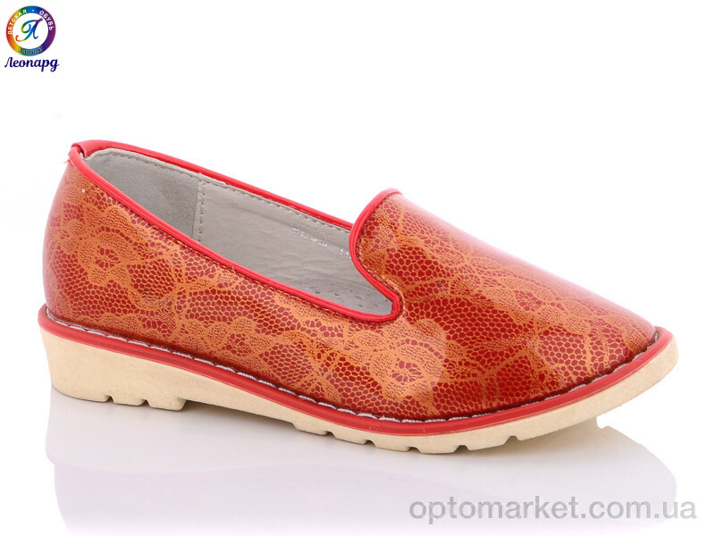 Купить Туфлі дитячі WE92-15 Леопард червоний, фото 1