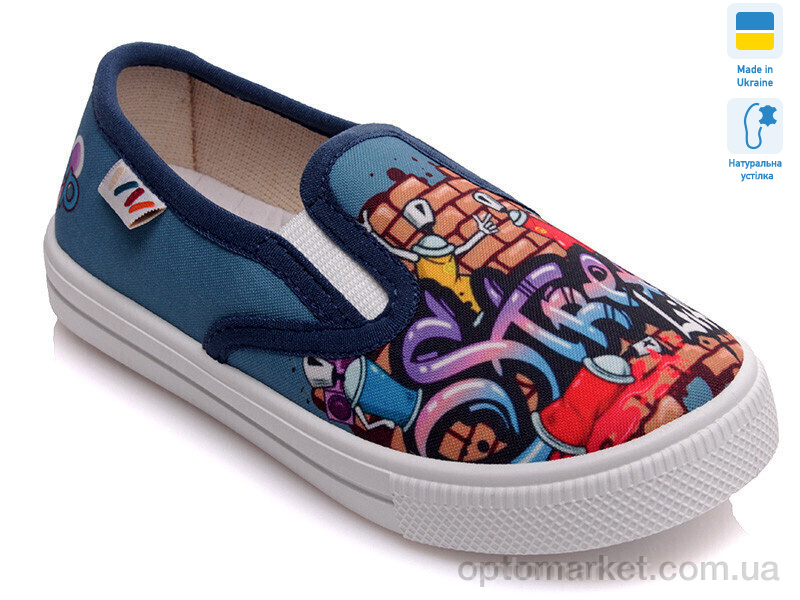 Купить Сліпони дитячі Weestep R107850239-WS Weestep синій, фото 1