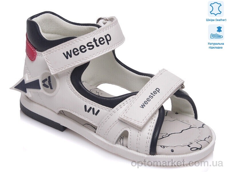 Купить Сандалі дитячі Weestep R526060106 W-WS Weestep білий, фото 1