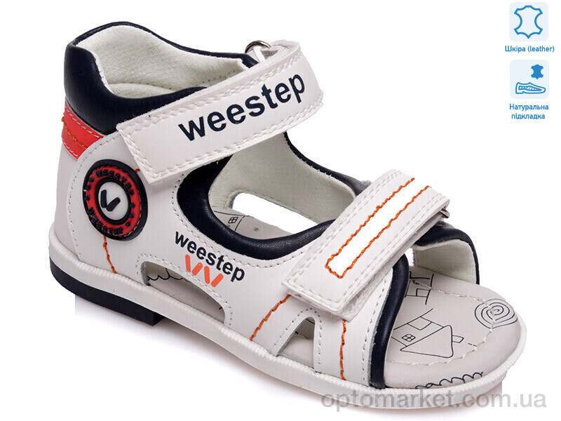 Купить Сандалі дитячі Weestep W-R911760081 W-WS Weestep білий, фото 1