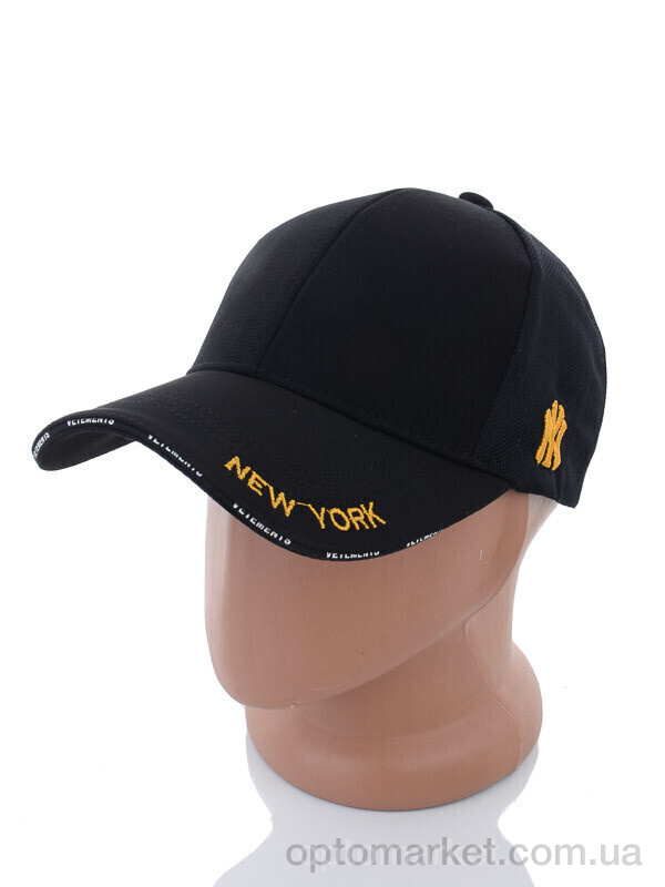 Купить Кепка унісекс WF013-11 black N.w York чорний, фото 2