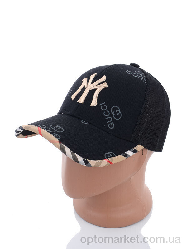 Купить Кепка жіночі WF013-13 black N.w York чорний, фото 2