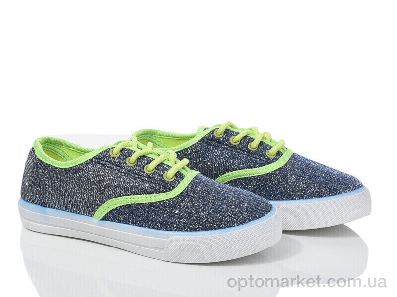 Купить Кеди дитячі WH03 салатовий Waldem сірий, фото 1