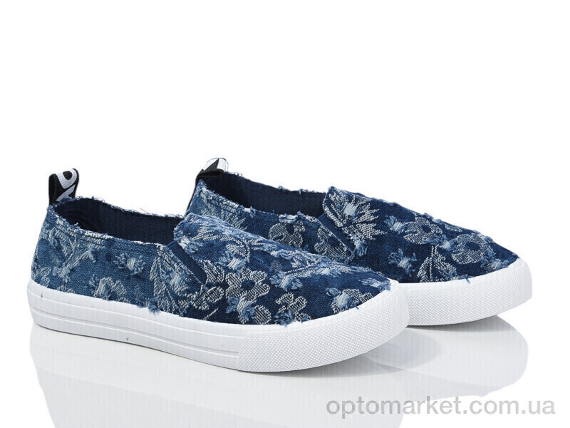 Купить Сліпони дитячі WH48 дж.білий Waldem синій, фото 1