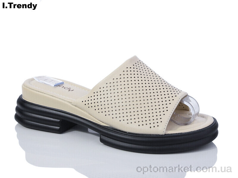 Купить Шльопанці жіночі WL111-3 Trendy бежевий, фото 1