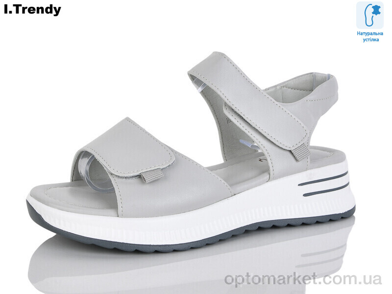 Купить Босоніжки жіночі WL2035-6 Trendy сірий, фото 1