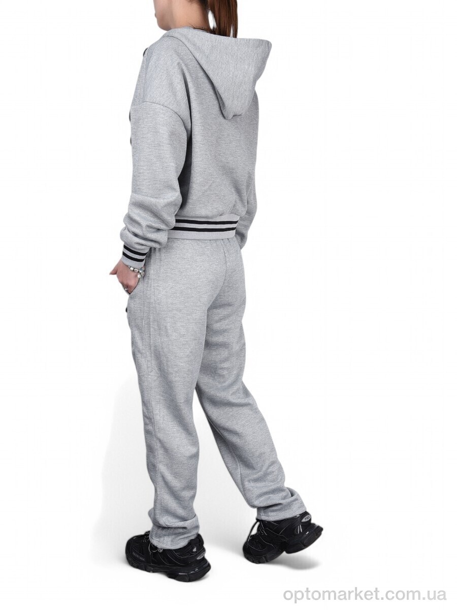 Купить Спортивний костюм жіночі WLT5330 grey Glo-Story сірий, фото 4