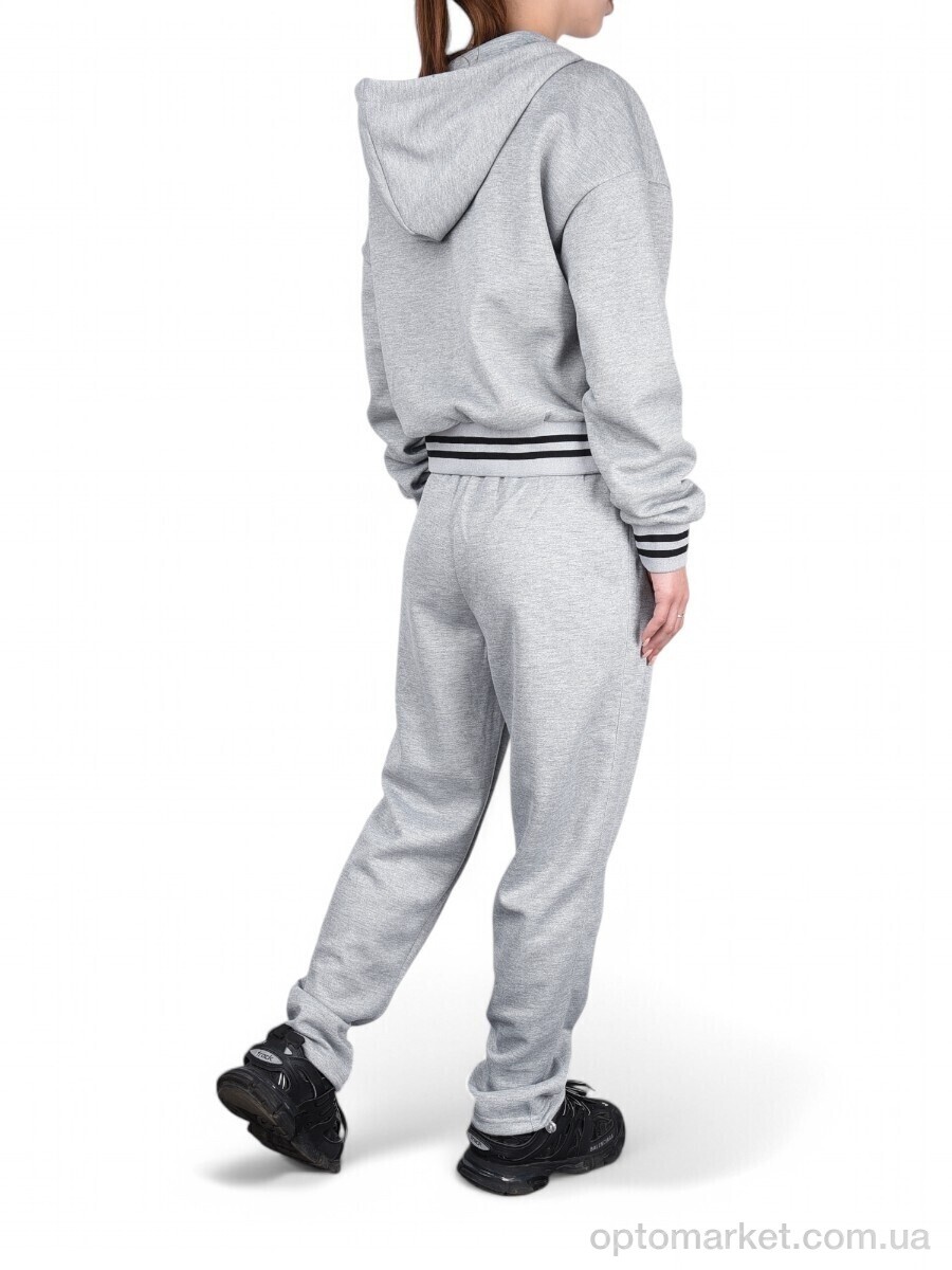 Купить Спортивний костюм жіночі WLT5330 grey Glo-Story сірий, фото 5