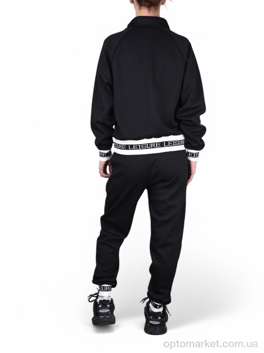 Купить Спортивний костюм жіночі WLT5331 black Glo-Story чорний, фото 3