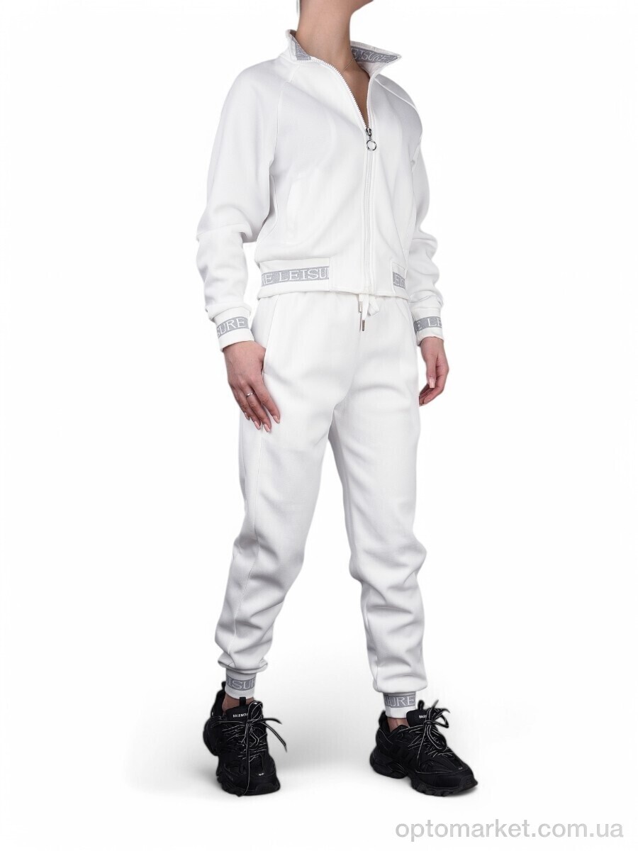 Купить Спортивний костюм жіночі WLT5331 white Glo-Story білий, фото 3