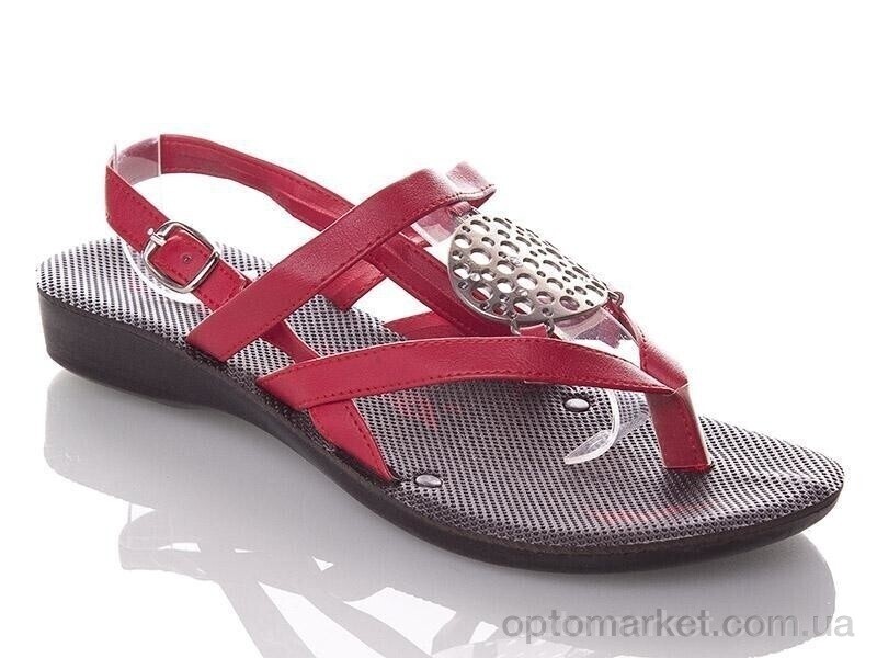 Купить Босоніжки жіночі WMona-collar-red Demur червоний, фото 1