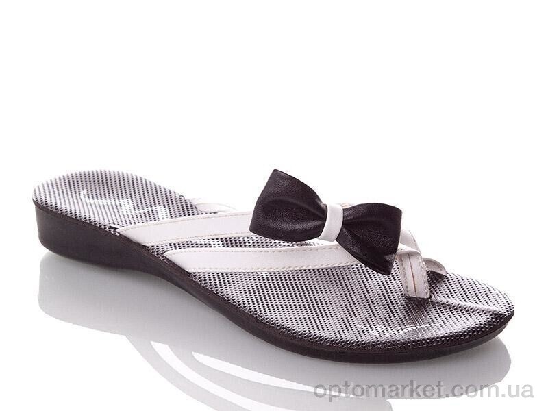 Купить Шльопанці жіночі WMona-white Demur білий, фото 1