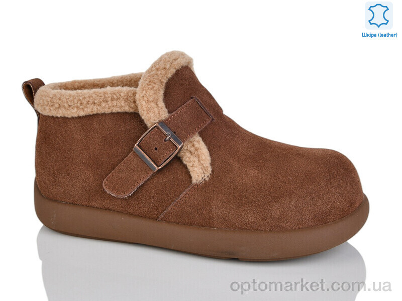 Купить Черевики жіночі WMP1110-33 Egga коричневий, фото 1