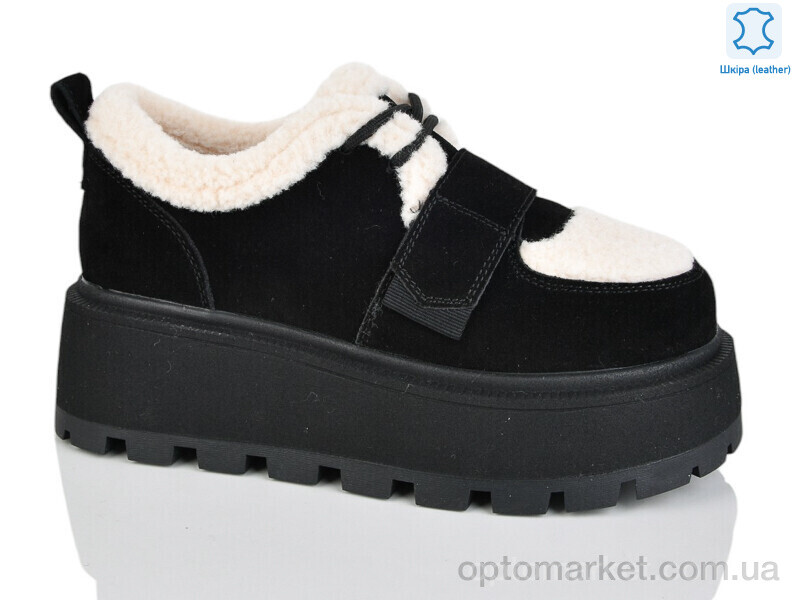 Купить Кросівки жіночі WMP1111-1 Egga чорний, фото 1