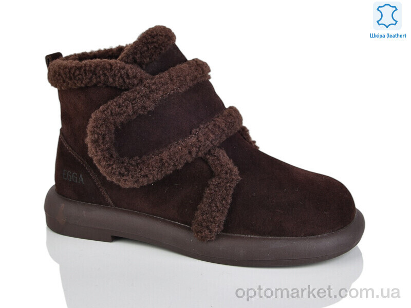 Купить Черевики жіночі WMP1117-33 Egga чорний, фото 1