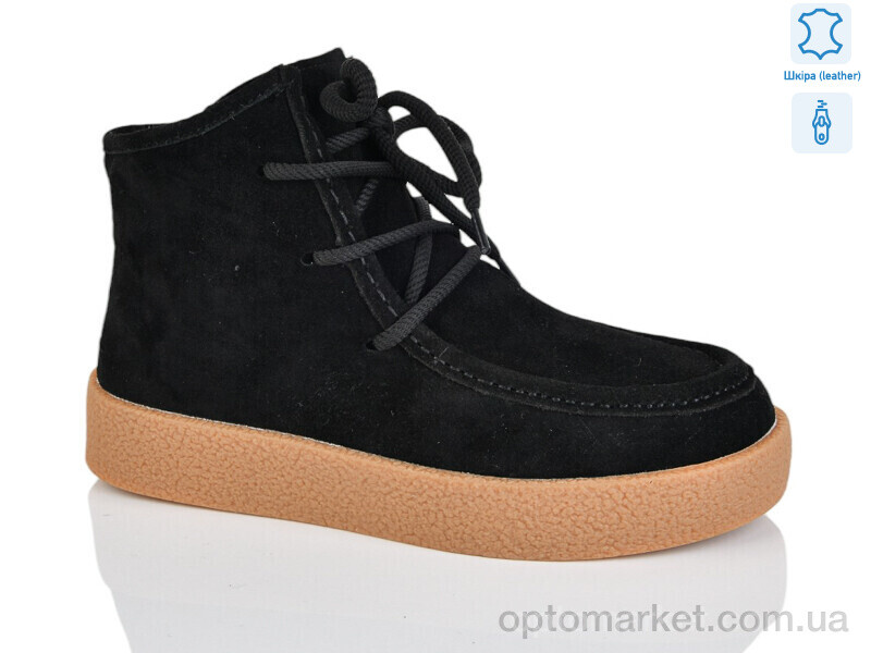 Купить Черевики жіночі WMP1118-1 Egga чорний, фото 1