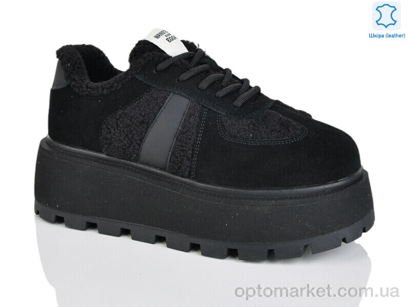 Купить Кросівки жіночі WMP821-1 Egga чорний, фото 1