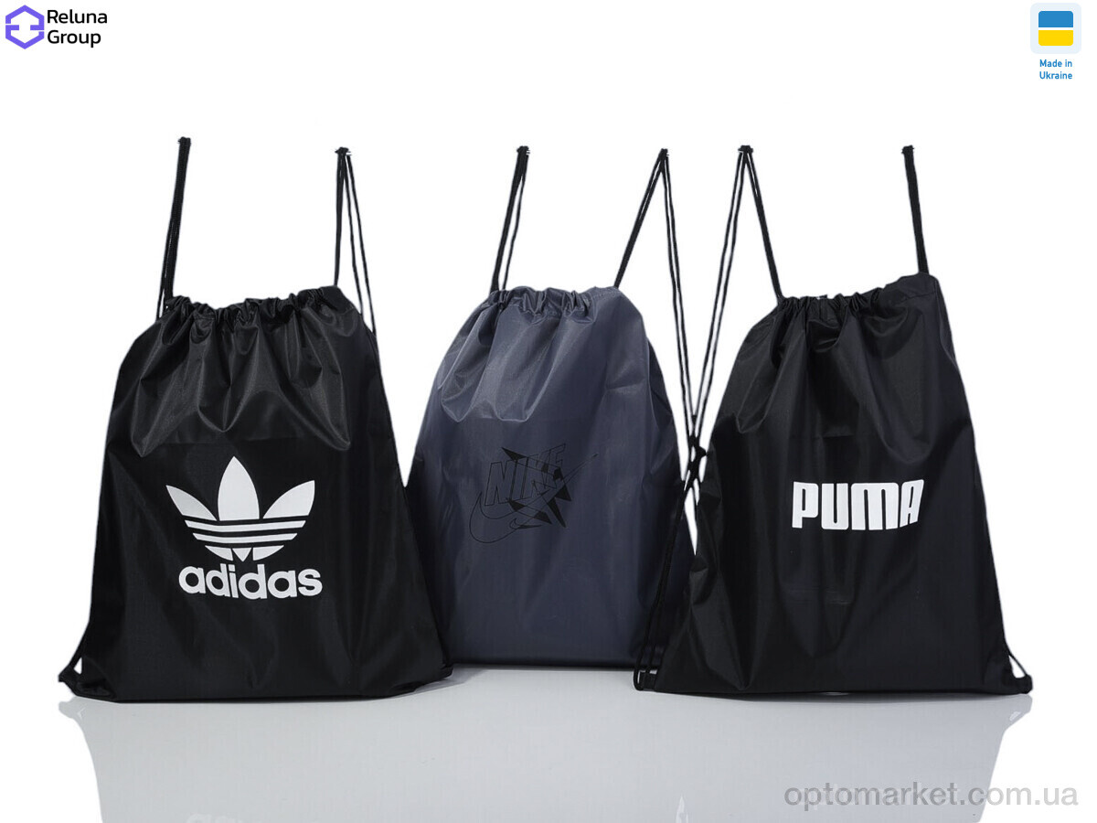 Купить Рюкзак-мішок унісекс WQ001-1 mix Reluna Group мікс, фото 2