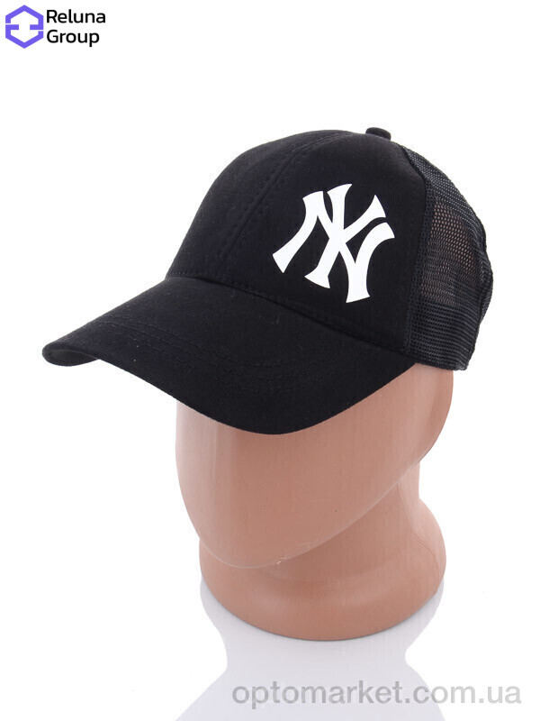 Купить Кепка унісекс WQ005-8 black N.w Yorker чорний, фото 2