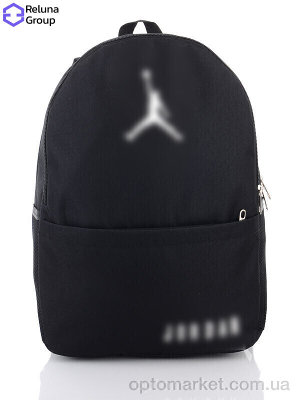 Купить Рюкзак унісекс WS001-9 black J.rdan чорний, фото 1
