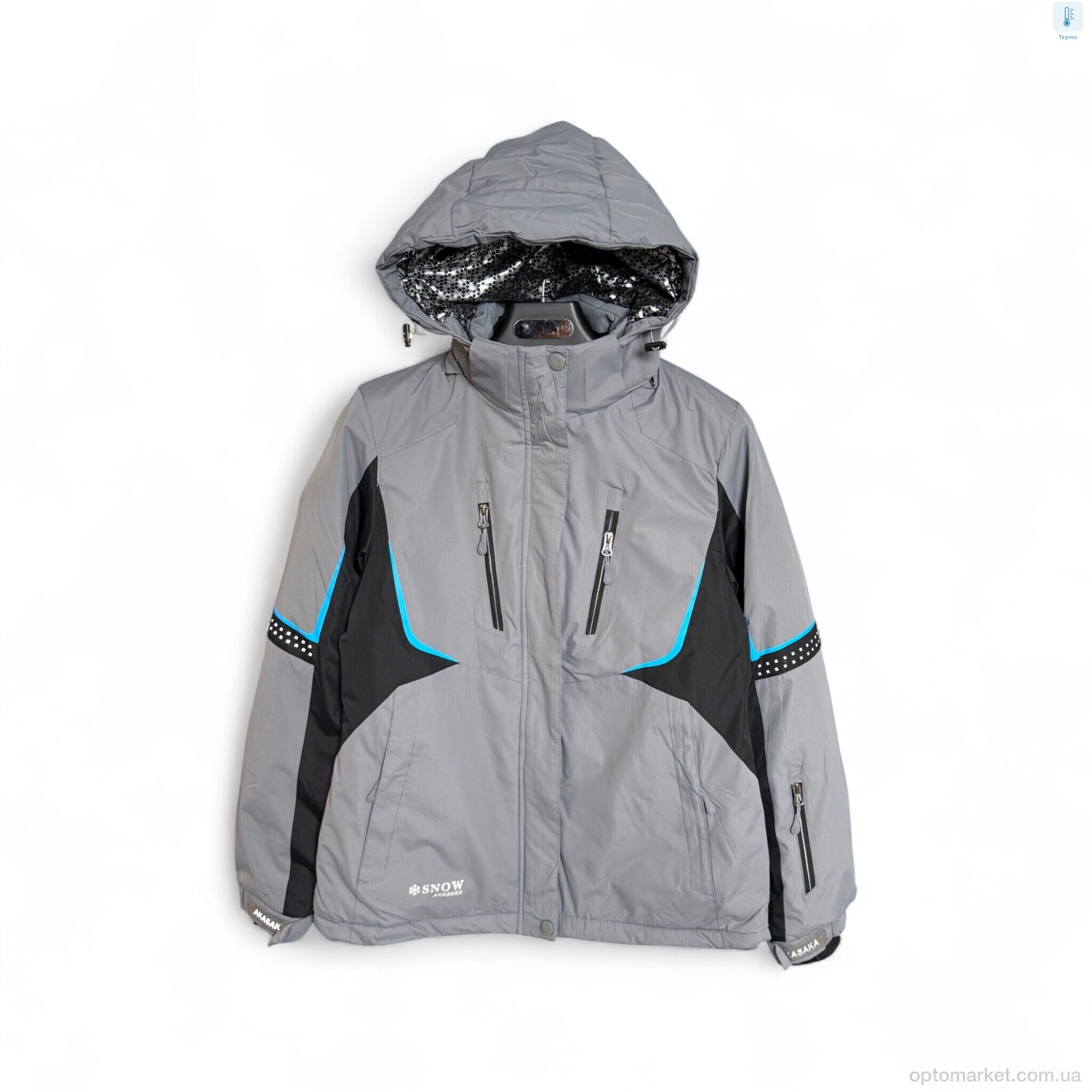 Купить Куртка жіночі WS21093-22 grey SNOW AKASAKA сірий, фото 1