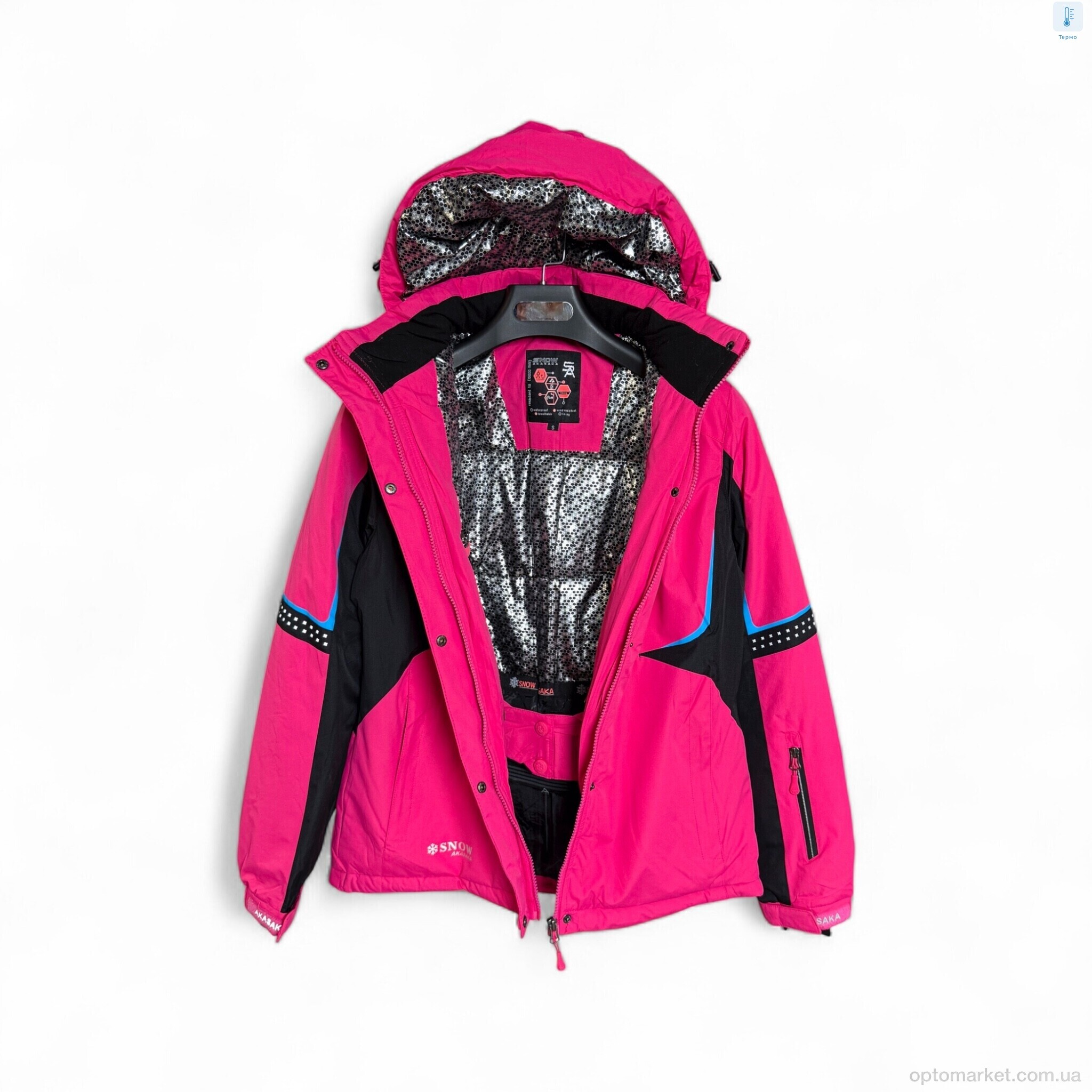 Купить Куртка жіночі WS21093-52 pink SNOW AKASAKA рожевий, фото 2