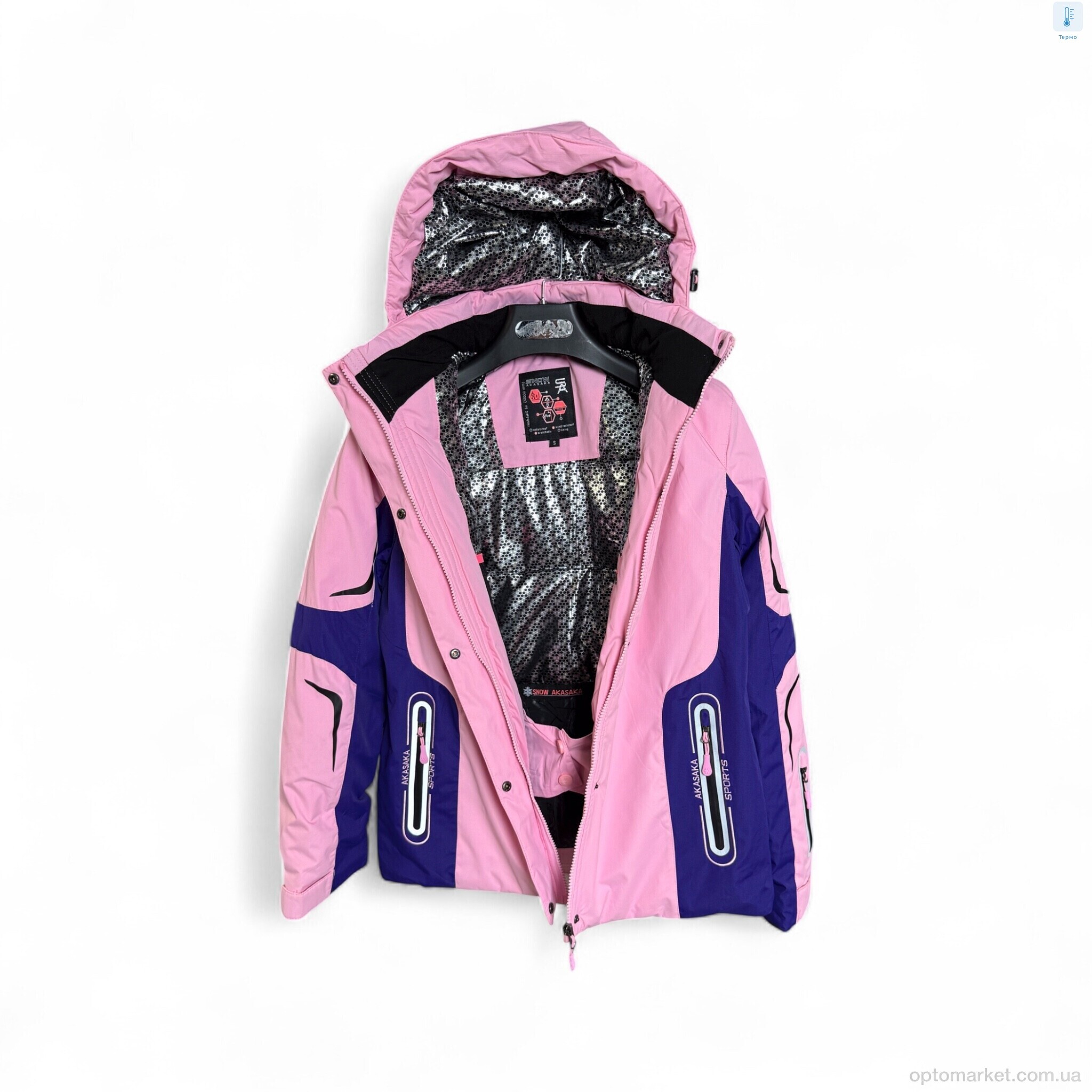 Купить Куртка жіночі WS21101-55 pink SNOW AKASAKA рожевий, фото 2
