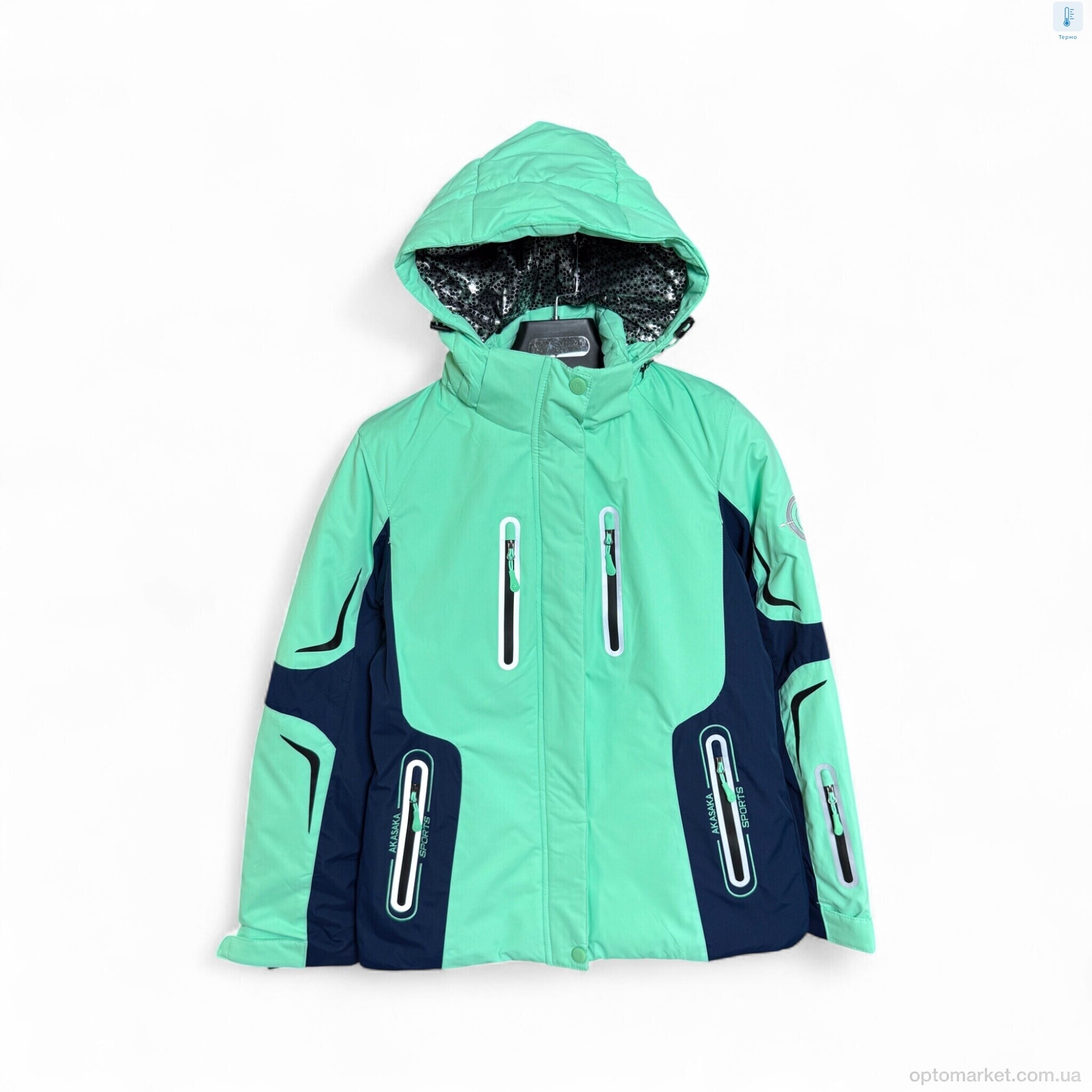 Купить Куртка жіночі WS21101-60 l.green SNOW AKASAKA зелений, фото 1