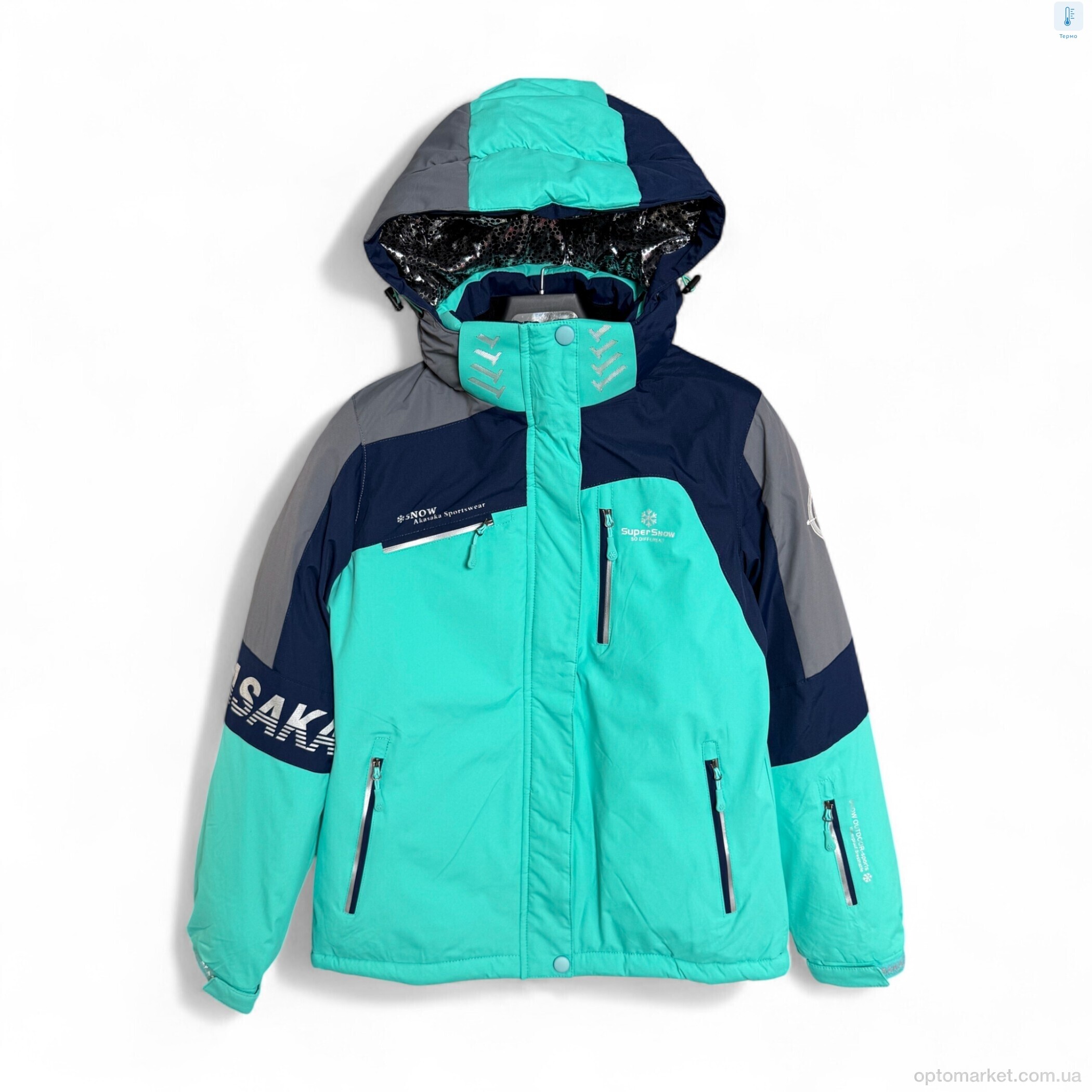 Купить Куртка жіночі WS23136-76 l.green SNOW AKASAKA зелений, фото 1