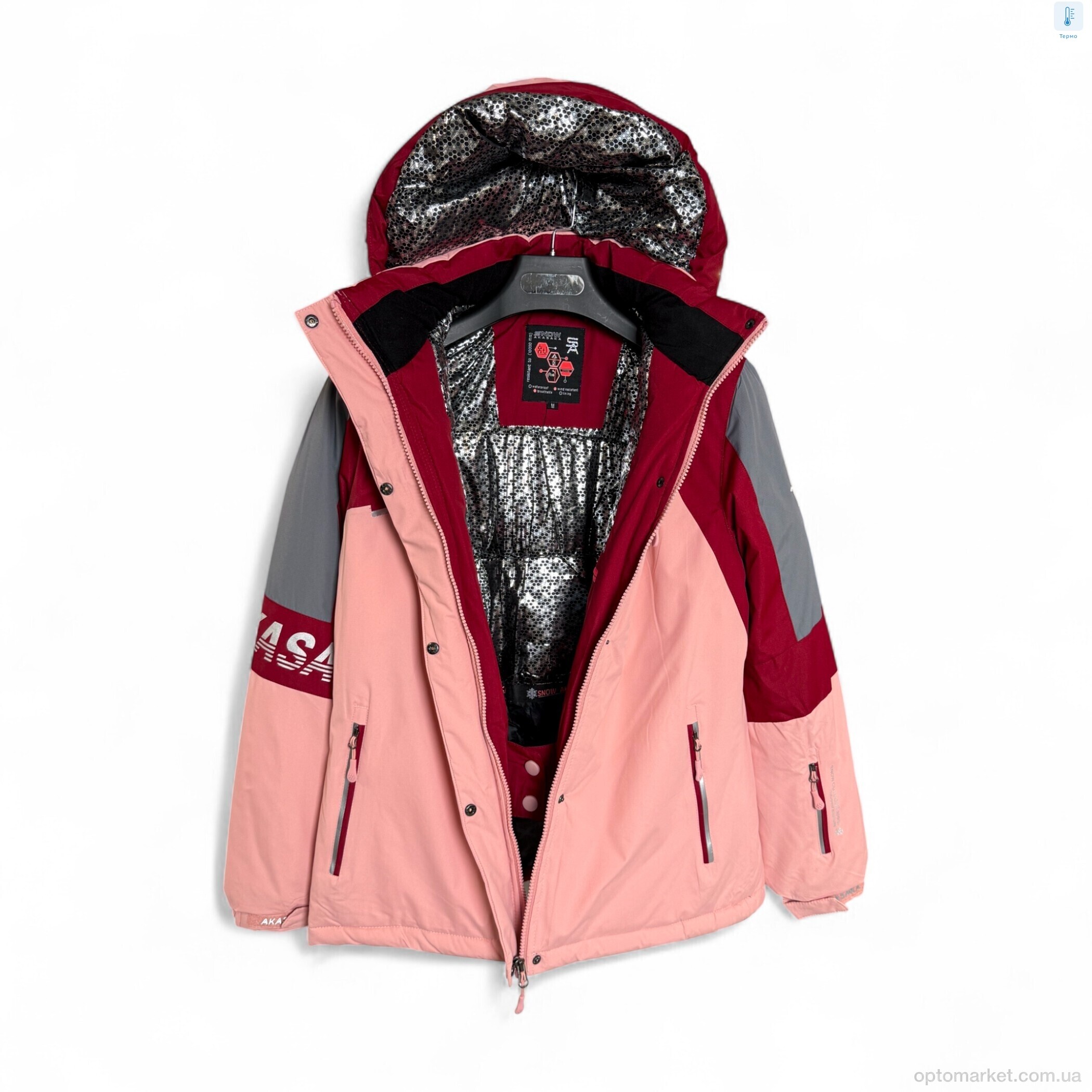 Купить Куртка жіночі WS23136-77 pink SNOW AKASAKA рожевий, фото 2