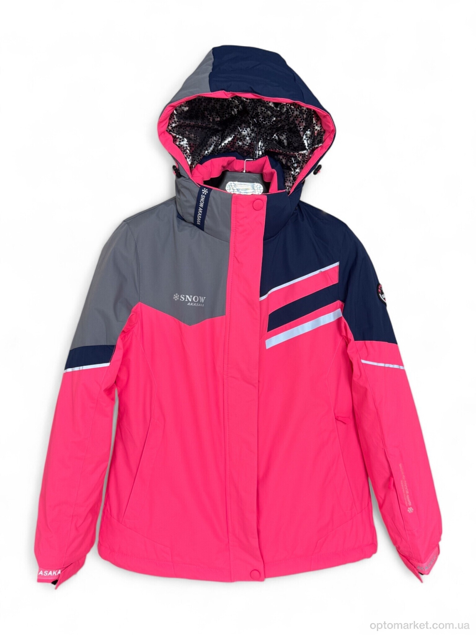 Купить Куртка жіночі WS23155-53 pink SNOW AKASAKA рожевий, фото 1