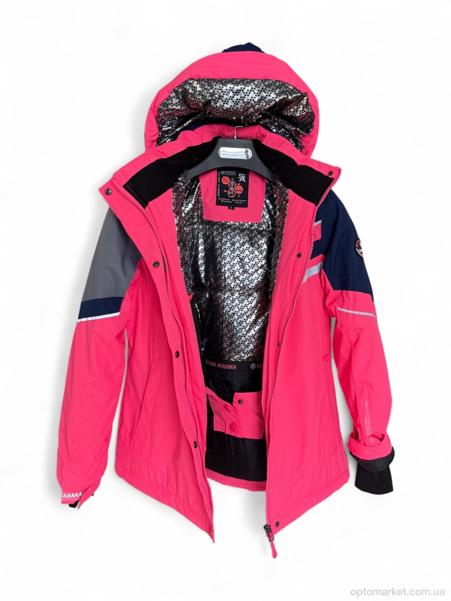 Купить Куртка жіночі WS23155-53 pink SNOW AKASAKA рожевий, фото 2