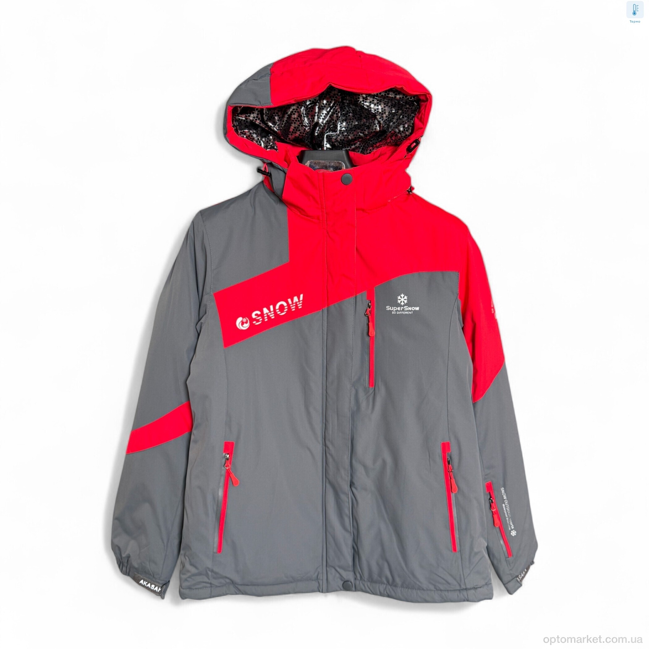 Купить Куртка жіночі WS23156-69 grey SNOW AKASAKA сірий, фото 1