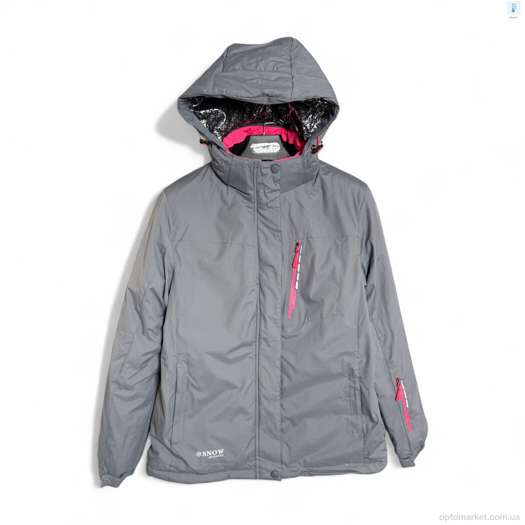 Купить Куртка жіночі WS23158-69 grey SNOW AKASAKA сірий, фото 1
