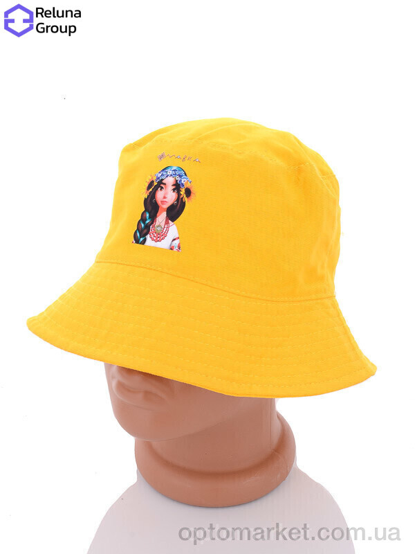 Купить Панама дитячі WT001-6 yellow Reluna Group жовтий, фото 1