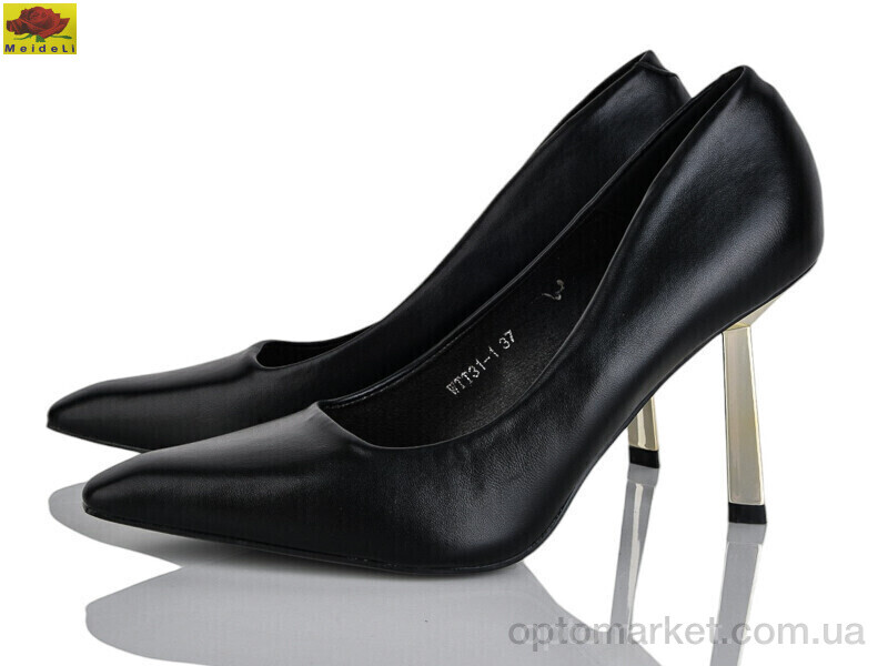 Купить Туфлі жіночі WTT31-1 Mei De Li чорний, фото 1