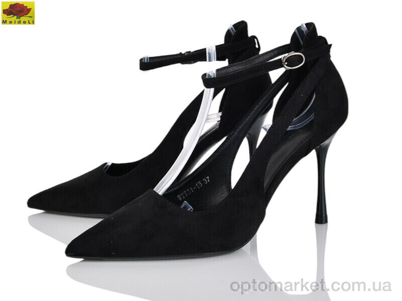 Купить Туфлі жіночі WTT31-15 Mei De Li чорний, фото 1