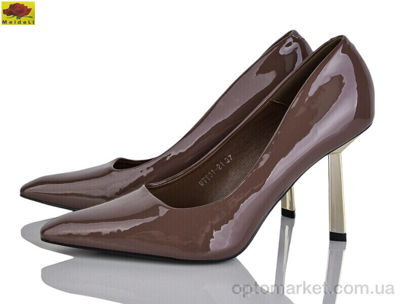 Купить Туфлі жіночі WTT31-21 Mei De Li коричневий, фото 1