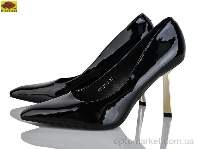Купить Туфлі жіночі WTT31-3 Mei De Li чорний, фото 1