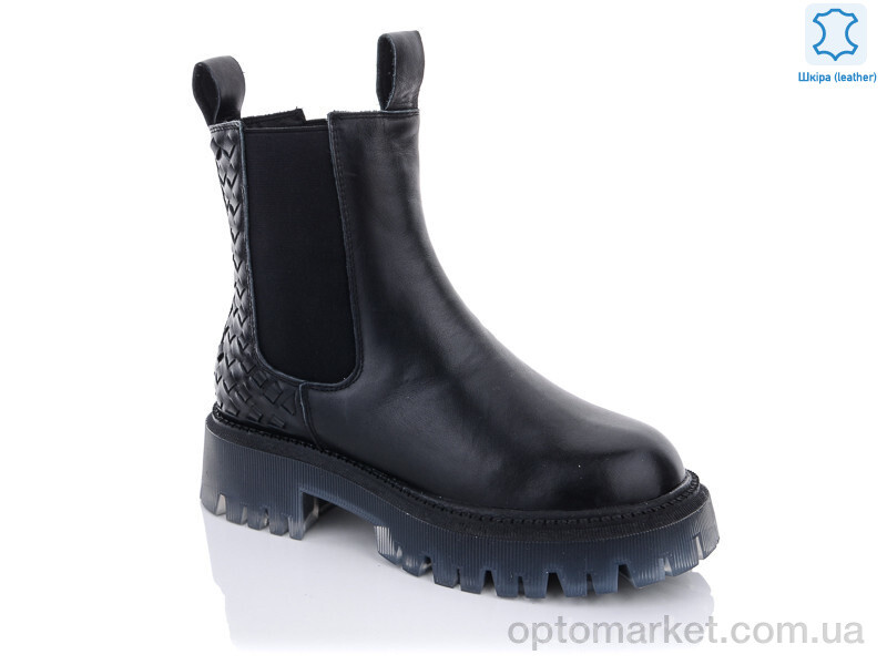 Купить Черевики жіночі WX270-1 Egga чорний, фото 1