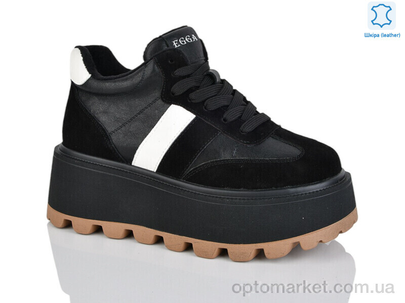Купить Кросівки жіночі WXP1033-1 Egga чорний, фото 1