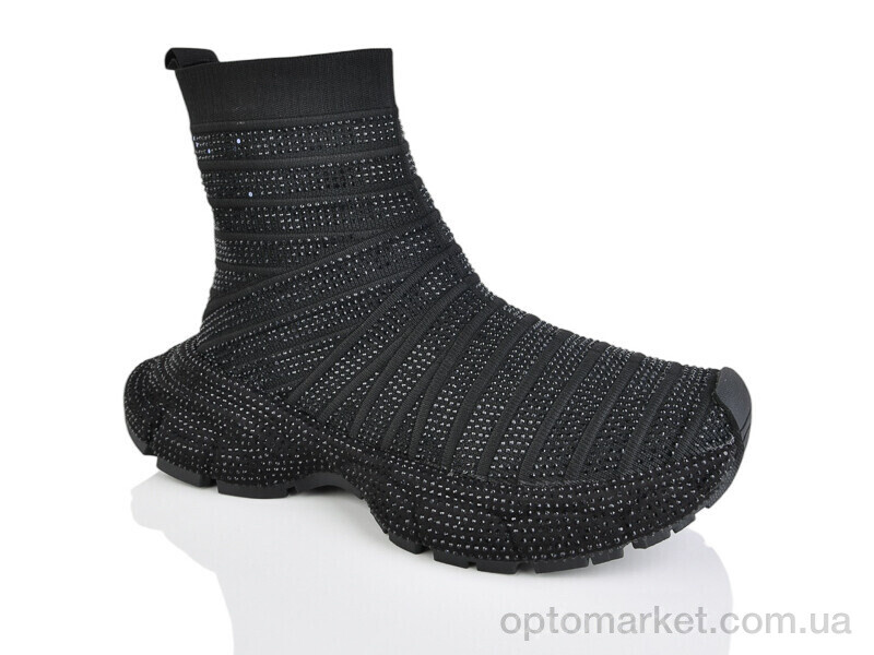 Купить Черевики жіночі WXP968-1 Egga чорний, фото 1