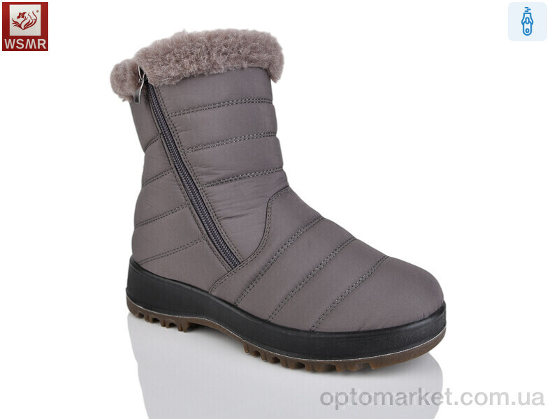 Купить Дутики жіночі WY022-3 WSMR сірий, фото 1