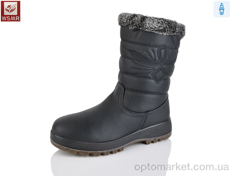 Купить Чоботи жіночі WY115 WSMR чорний, фото 1